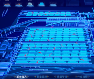 蘭亭妙微ui設計-港口煤炭生產經營智慧管理系統大屏界面設計